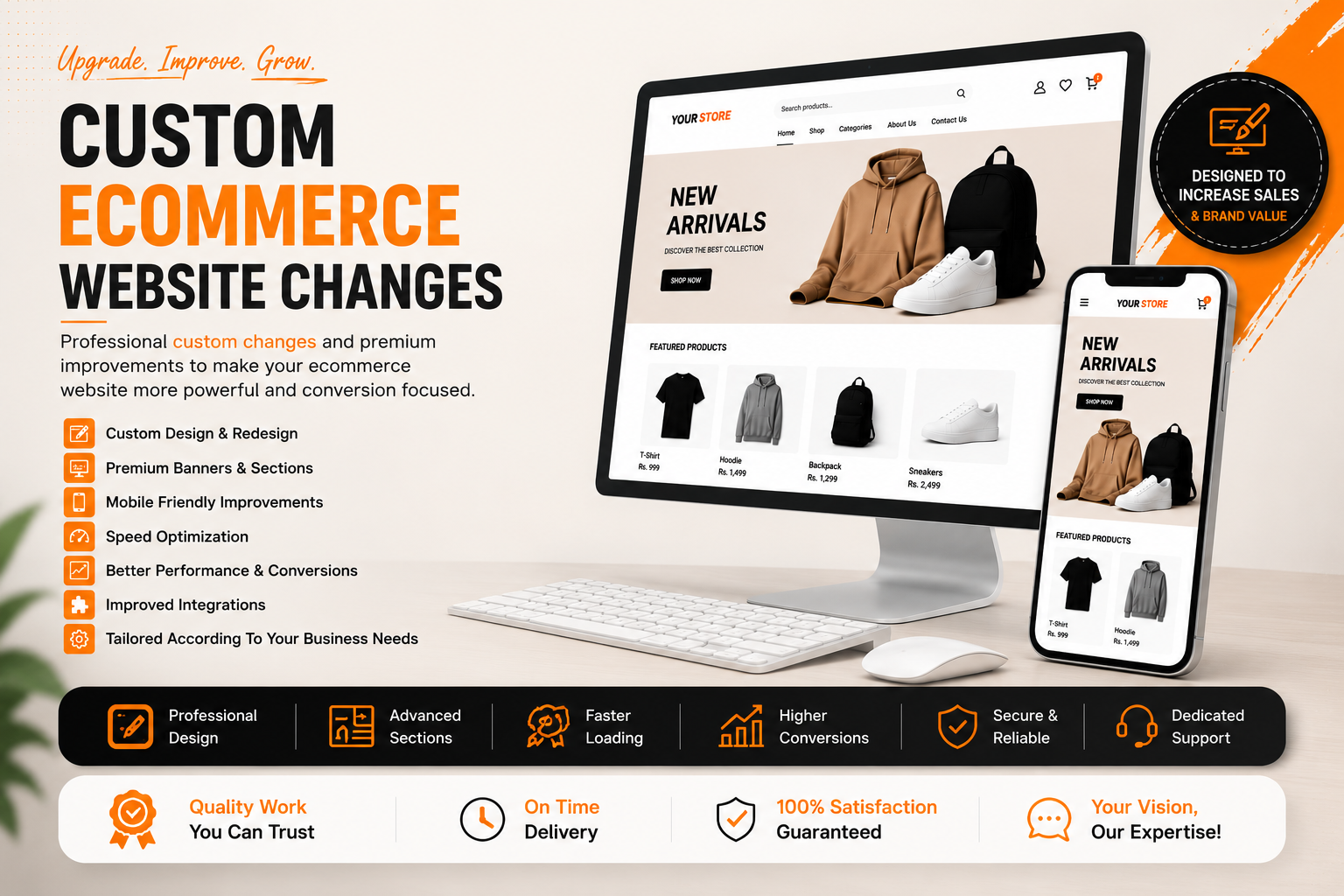 Custom Ecommerce Website Changes & Redesign - Image 4