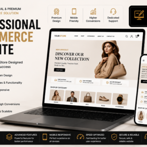 Professional Ecommerce Website Development Package